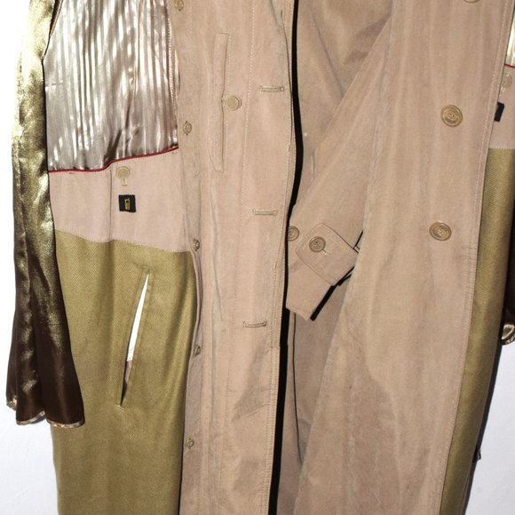 Vintage F.R. Tripler Men's Microfiber Mac Coat with Belt Liner Interior Pockets - Picture 8 of 11